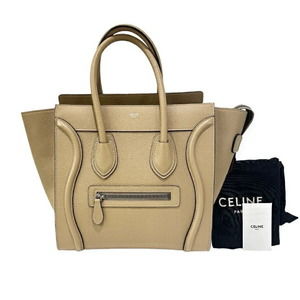 Celine Luggage Micro Handbag Dune